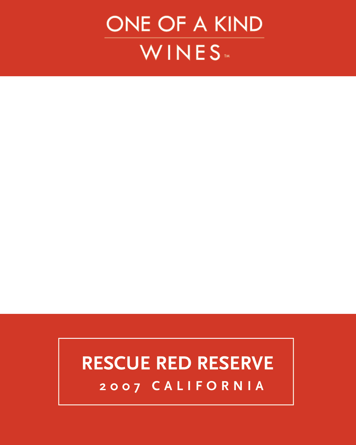 2011 Rescue Red Reserve